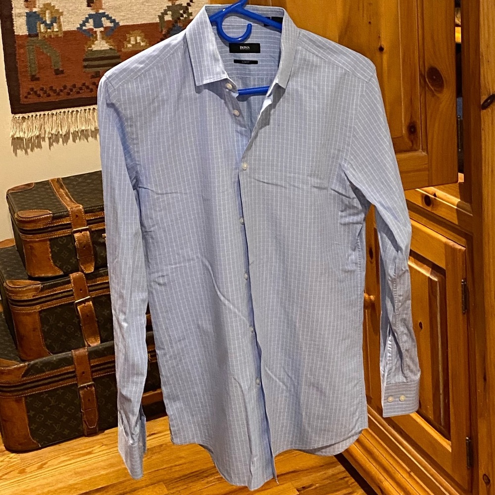 Slim Fit Hugo Boss Dress Shirt (Size: 15-33/Small)